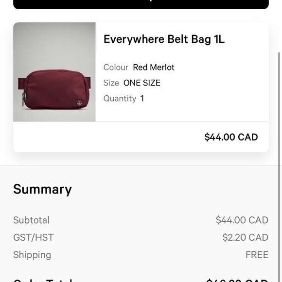 SOLD ✨Lululemon Everywhere belt bag 1L - Picture 4 of 4